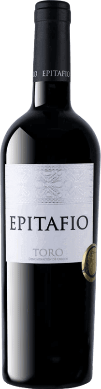 21,95 € Spedizione Gratuita | Vino rosso Legado de Orniz Epitafio Crianza D.O. Toro Spagna Tinta de Toro Bottiglia 75 cl