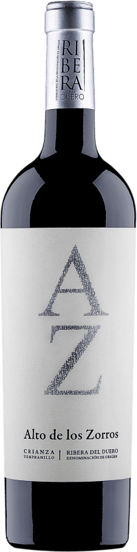 17,95 € Envoi gratuit | Vin rouge Solterra Alto de los Zorros Crianza D.O. Ribera del Duero Espagne Tempranillo Bouteille 75 cl