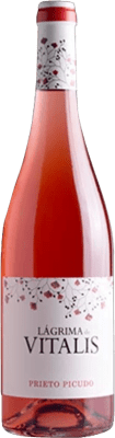 6,95 € Envío gratis | Vino rosado Vitalis D.O. León España Prieto Picudo Botella 75 cl