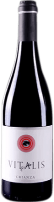 7,95 € Spedizione Gratuita | Vino rosso Vitalis Crianza D.O. Tierra de León Spagna Prieto Picudo Bottiglia 75 cl