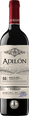 57,95 € Envio grátis | Vinho Tinto Esencias Adilón 18 Meses Seleção, Especial Reserva D.O. Ribera del Duero Castela e Leão Espanha Tempranillo 75 cl