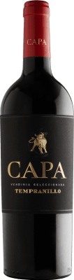Red wine Hammeken Capa Single Vineyard Aged I.G.P. Vino de la Tierra de Castilla Spain Tempranillo Bottle 75 cl