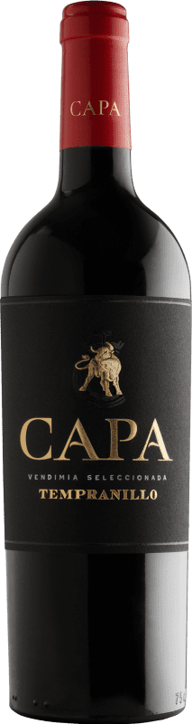 Vino Rosso Hammeken Capa Single Vineyard — Vigneto Unico Crianza — Invecchiato in Botte I.G.P. Vino de la Tierra de Castilla Spagna Tempranillo Bottiglia 75 cl