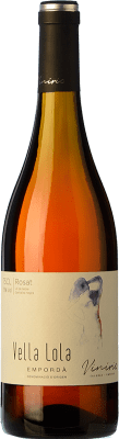 7,95 € Free Shipping | Rosé Wine Viníric Vella Lola D.O. Empordà Catalonia Spain Garnacha — Grenache 75 cl