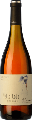 7,95 € Spedizione Gratuita | Vino rosato Viníric Vella Lola Rosat D.O. Empordà Catalogna Spagna Grenache Bottiglia 75 cl