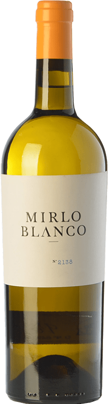 15,95 € Бесплатная доставка | Белое вино Alegre Mirlo Blanco старения D.O. Rueda Кастилия-Леон Испания Verdejo бутылка Магнум 1,5 L
