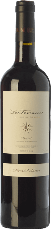 99,95 € 送料無料 | 赤ワイン Álvaro Palacios Les Terrasses Laderas de Pizarra Crianza — クリアンサ D.O.Ca. Priorat カタロニア スペイン Syrah — シラー, Garnacha — グルナッシュ, Cabernet Sauvignon — カベルネ・ソーヴィニヨン, Cariñena — カリニャン マグナムボトル 1,5 L
