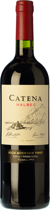 38,95 € Free Shipping | Red wine Catena Zapata Aged I.G. Mendoza Mendoza Argentina Malbec Magnum Bottle 1,5 L