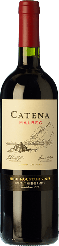 39,95 € Бесплатная доставка | Красное вино Catena Zapata Crianza — Крианса I.G. Mendoza Мендоса Аргентина Malbec — Мальбек Бутылка Магнум 1,5 L