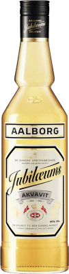 29,95 € Envío gratis | Licores Aalborg Akuavit Jubilaemus Dinamarca Botella 1 L