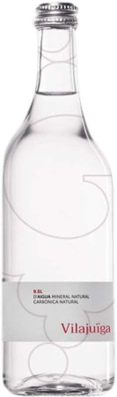 2,95 € Kostenloser Versand | Wasser Agua de Vilajuïga Mineral Natural — Natürliches Mineral Spanien Medium-Flasche 50 cl