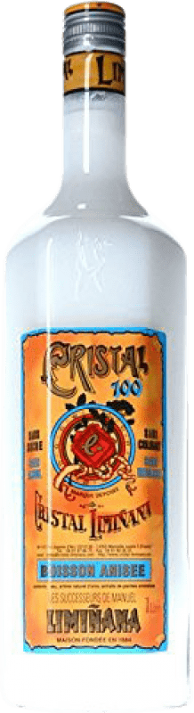 7,95 € Kostenloser Versand | Schnaps Cristal 100 Frankreich Flasche 1 L Alkoholfrei