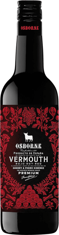 14,95 € Бесплатная доставка | Вермут Osborne Испания 75 cl