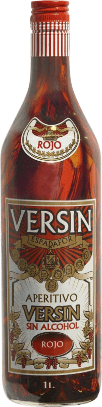 7,95 € Free Shipping | Schnapp Versin Rojo sin alcohol Spain Bottle 1 L