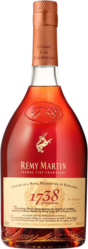 78,95 € Envío gratis | Coñac Rémy Martin Accord Royal 1738 Francia Botella 70 cl