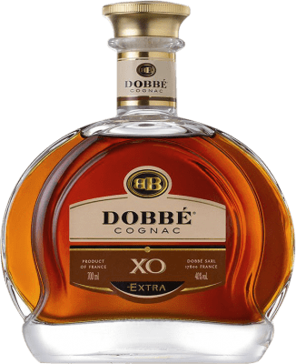 69,95 € Envio grátis | Cognac Conhaque Dobbé X.O. Extra França Garrafa 70 cl