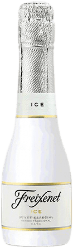 4,95 € Бесплатная доставка | Белое игристое Freixenet Ice Полусухое Полусладкое D.O. Cava Каталония Испания Macabeo, Xarel·lo, Chardonnay, Parellada Маленькая бутылка 20 cl