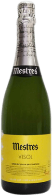 12,95 € Envoi gratuit | Vin Mousseux Blanc Mestres Visol Brut Nature Réserve D.O. Cava Catalogne Espagne Macabeo — Macabeu, Xarel·lo, Parellada Demi-Bouteille 37 cl