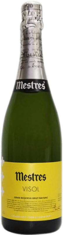 12,95 € Envoi gratuit | Vin Mousseux Blanc Mestres Visol Brut Nature Réserve D.O. Cava Catalogne Espagne Macabeo — Macabeu, Xarel·lo, Parellada Demi-Bouteille 37 cl