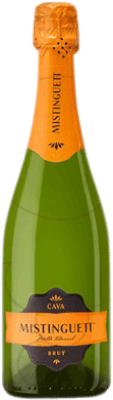 6,95 € Envio grátis | Espumante branco Vallformosa Mistinguett Brut D.O. Cava Catalunha Espanha Macabeo, Xarel·lo, Parellada Meia Garrafa 37 cl