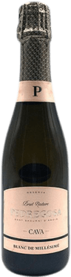 8,95 € Envoi gratuit | Blanc mousseux Pedregosa Millésimé Brut Nature Réserve D.O. Cava Catalogne Espagne Pinot Noir, Macabeo, Chardonnay Demi- Bouteille 37 cl