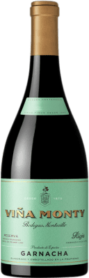 49,95 € 免费送货 | 红酒 Montecillo Viña Monty 预订 D.O.Ca. Rioja 拉里奥哈 西班牙 Grenache 瓶子 75 cl