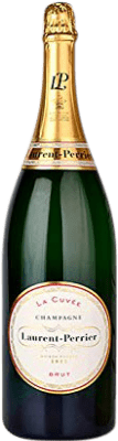 447,95 € 送料無料 | 白スパークリングワイン Laurent Perrier Brut グランド・リザーブ A.O.C. Champagne シャンパン フランス Pinot Black, Chardonnay, Pinot Meunier ボトル Jéroboam-ダブルマグナム 3 L