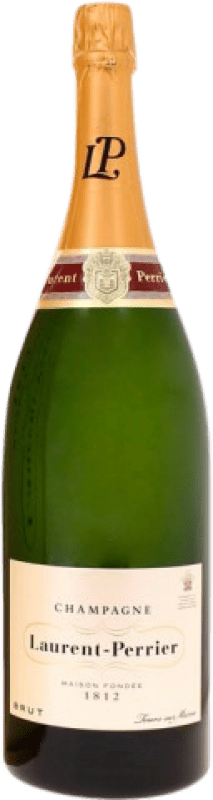 2 289,95 € 免费送货 | 白起泡酒 Laurent Perrier 香槟 大储备 A.O.C. Champagne 香槟酒 法国 Pinot Black, Chardonnay, Pinot Meunier 瓶子 Balthazar 12 L