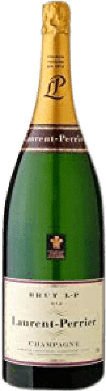 939,95 € Бесплатная доставка | Белое игристое Laurent Perrier брют Гранд Резерв A.O.C. Champagne шампанское Франция Pinot Black, Chardonnay, Pinot Meunier Бутылка Salmanazar 9 L