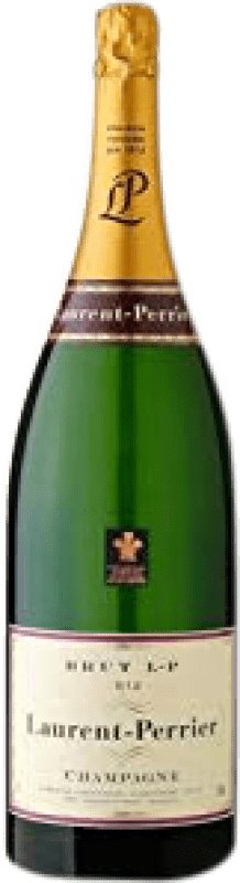 1 682,95 € Kostenloser Versand | Weißer Sekt Laurent Perrier Brut — Herb Große Reserve — Lange Reifung A.O.C. Champagne Champagner Frankreich Pinot Noir — Spätburgunder, Chardonnay, Pinot Meunier — Schwarzriesling Salmanazar-Flasche 9 L