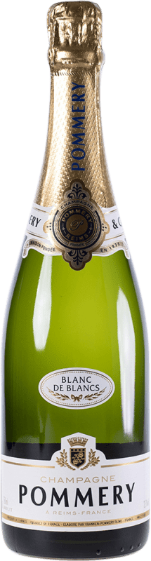 101,95 € Envoi gratuit | Vin Mousseux Blanc Pommery Brut Blanc de Blancs Grande Réserve A.O.C. Champagne Champagne France Chardonnay 75 cl