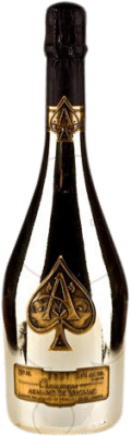 372,95 € Kostenloser Versand | Weißer Sekt Armand de Brignac Brut Große Reserve A.O.C. Champagne Champagner Frankreich Spätburgunder, Chardonnay, Pinot Meunier Flasche 75 cl