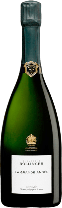 1 302,95 € 免费送货 | 白起泡酒 Bollinger La Grande Année Brut — 起泡酒 干型 特级珍藏 A.O.C. Champagne 香槟酒 法国 Pinot Noir — 黑皮诺, Chardonnay — 莎当妮 双大瓶 — Jeroboam-Double Magnum 3 L