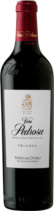 61,95 € 免费送货 | 红酒 Pérez Pascuas Viña Pedrosa 岁 D.O. Ribera del Duero 卡斯蒂利亚莱昂 西班牙 Tempranillo 瓶子 Magnum 1,5 L