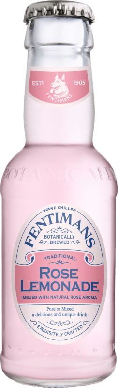 2,95 € Free Shipping | Soft Drinks Fentimans Rosé United Kingdom Small Bottle 20 cl Lemonade, Roses