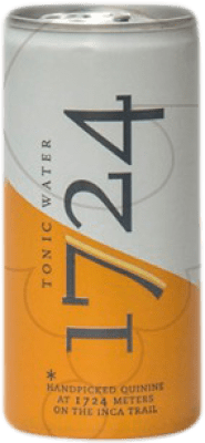 1,95 € Envio grátis | Refrescos e Mixers 1724 Tonic Tonic Water Argentina Lata 20 cl