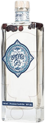 33,95 € Envio grátis | Genever Gin Hill's Euphoria República Checa Garrafa Medium 50 cl