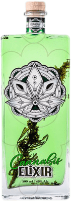 28,95 € Free Shipping | Absinthe Hill's Euphoria Czech Republic Medium Bottle 50 cl Cannabis