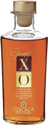 59,95 € Envio grátis | Aguardente Grappa Sibona X.O. Itália Garrafa Medium 50 cl