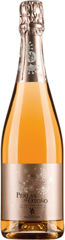 18,95 € 免费送货 | 桃红起泡酒 Más Que Vinos Perlas de Otoño Brut Nature — 天然干型起泡酒 I.G.P. Vino de la Tierra de Castilla 卡斯蒂利亚 - 拉曼恰 西班牙 Tempranillo — 丹魄, Garnacha — 歌海娜 瓶装 75 cl