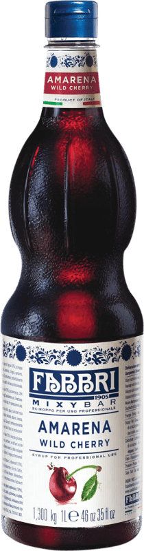 21,95 € Envio grátis | Schnapp Fabbri Sirop Amarena Cherry Itália Garrafa 1 L