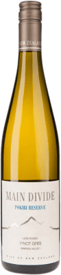 39,95 € Envío gratis | Vino Blanco Main Divide Pokiri Reserva I.G. Waipara Valley Waipara Valley Nueva Zelanda Pinot Gris 75 cl
