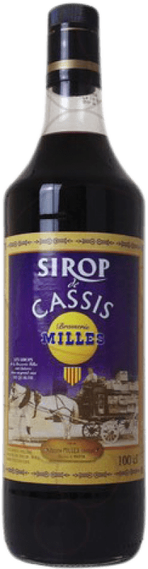 9,95 € Free Shipping | Schnapp Millàs Sirop de Cassis France Bottle 1 L Alcohol-Free