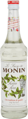 16,95 € Envio grátis | Xarope para Cocktail Monin França 70 cl Mint — Hortelã, Mojito Sem Álcool