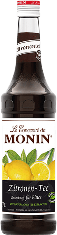 18,95 € Бесплатная доставка | Концентрат коктейля Monin Франция 70 cl Zitrone — Лимон, Tee — Чай Без алкоголя