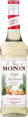 11,95 € Spedizione Gratuita | Triple Sec Monin Sirope Curaçao Francia Bottiglia 70 cl Senza Alcol