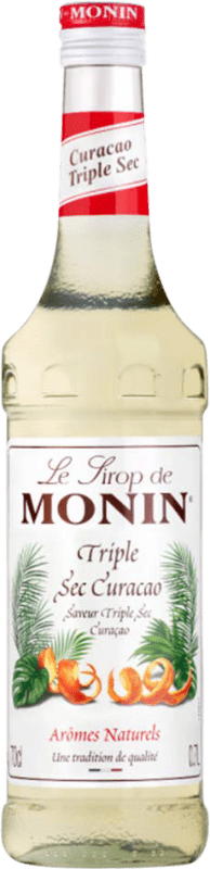 17,95 € Envío gratis | Triple Seco Monin Sirope Curaçao Francia Botella 70 cl Sin Alcohol
