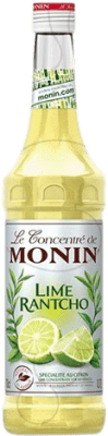 9,95 € 免费送货 | Schnapp Monin Concentrado de Lima Lime Rantcho 法国 瓶子 70 cl 不含酒精