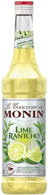 9,95 € Envio grátis | Concentrado para Cocktail Monin Rantcho França 70 cl Lime — Lima Sem Álcool