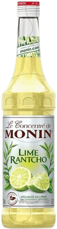 9,95 € 免费送货 | Schnapp Monin Concentrado de Lima Lime Rantcho 法国 瓶子 70 cl 不含酒精